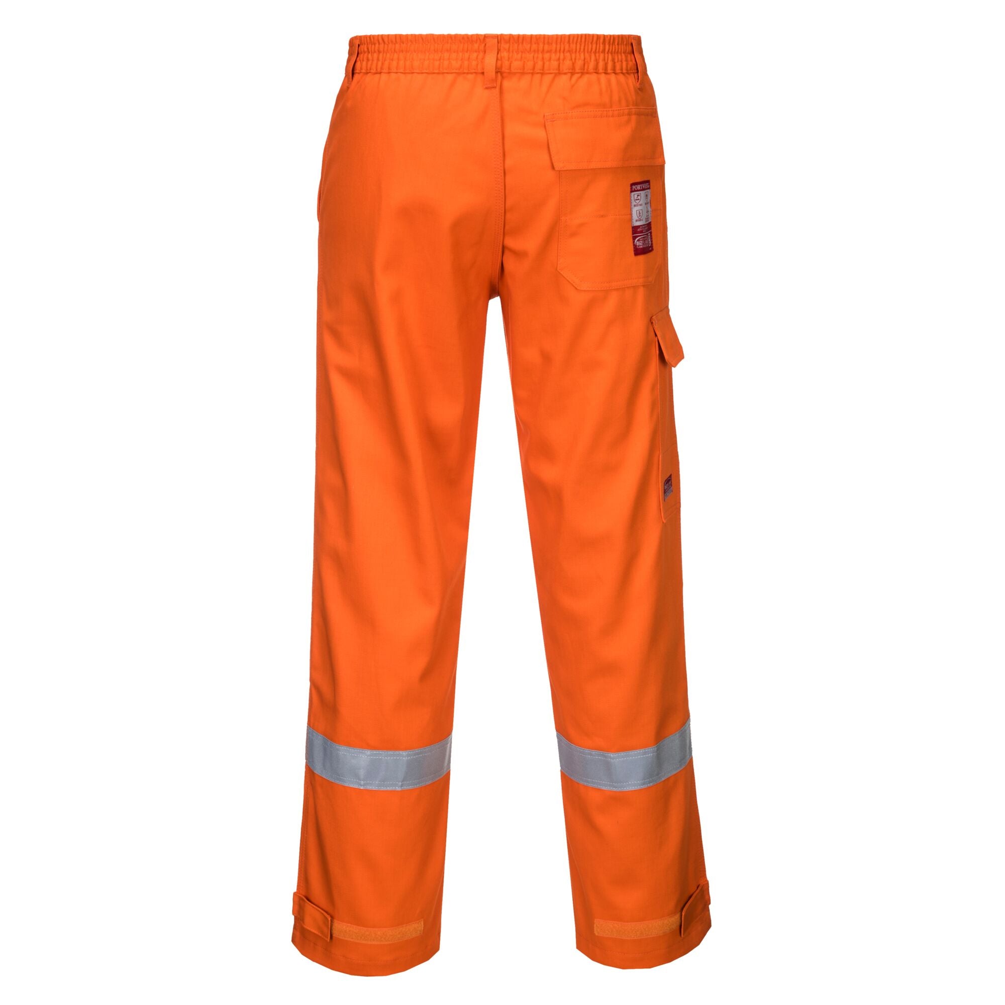 Bizflame Plus Broek FR26 - Oranje - achterkant