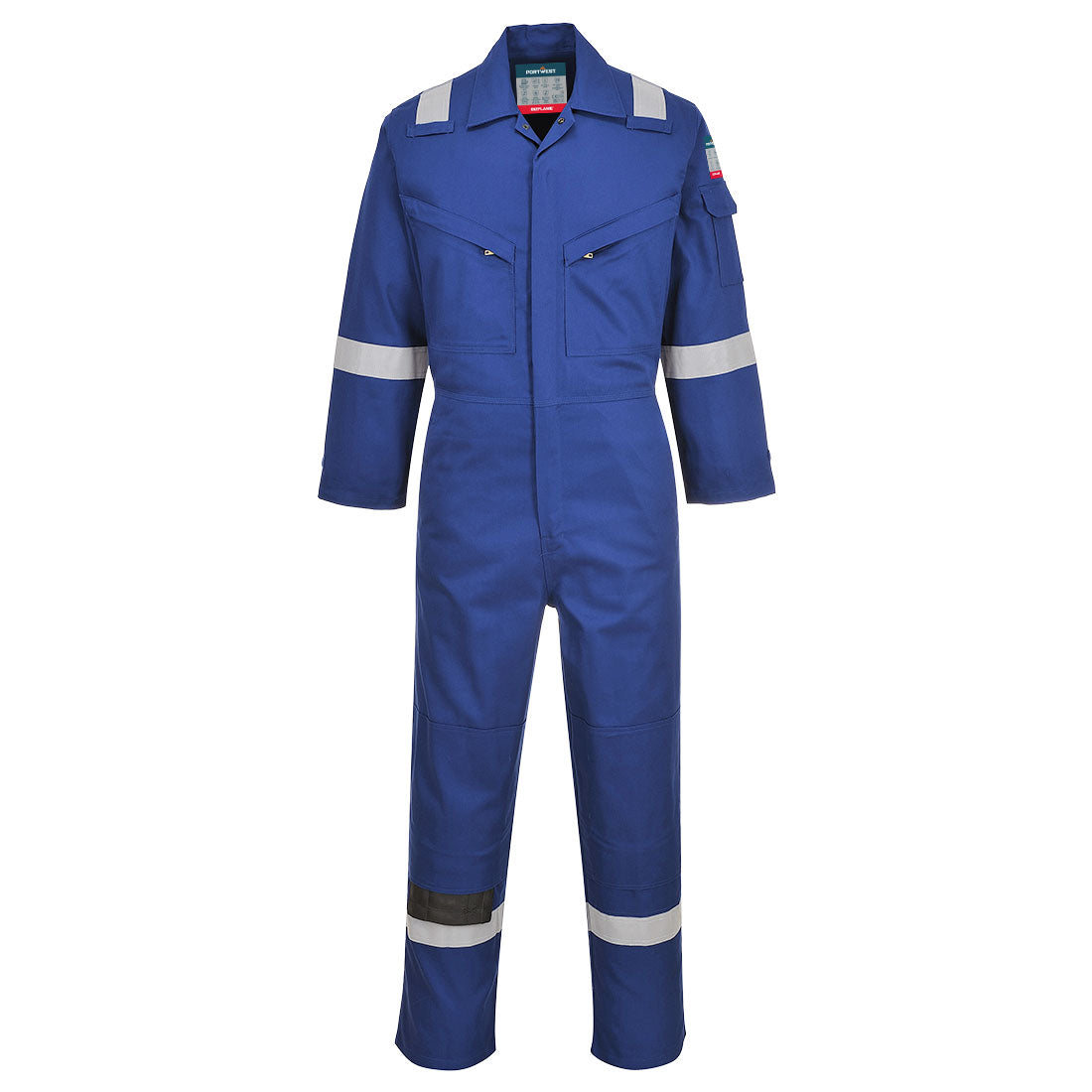 Bizflame Work FR Coverall - Royal Blue