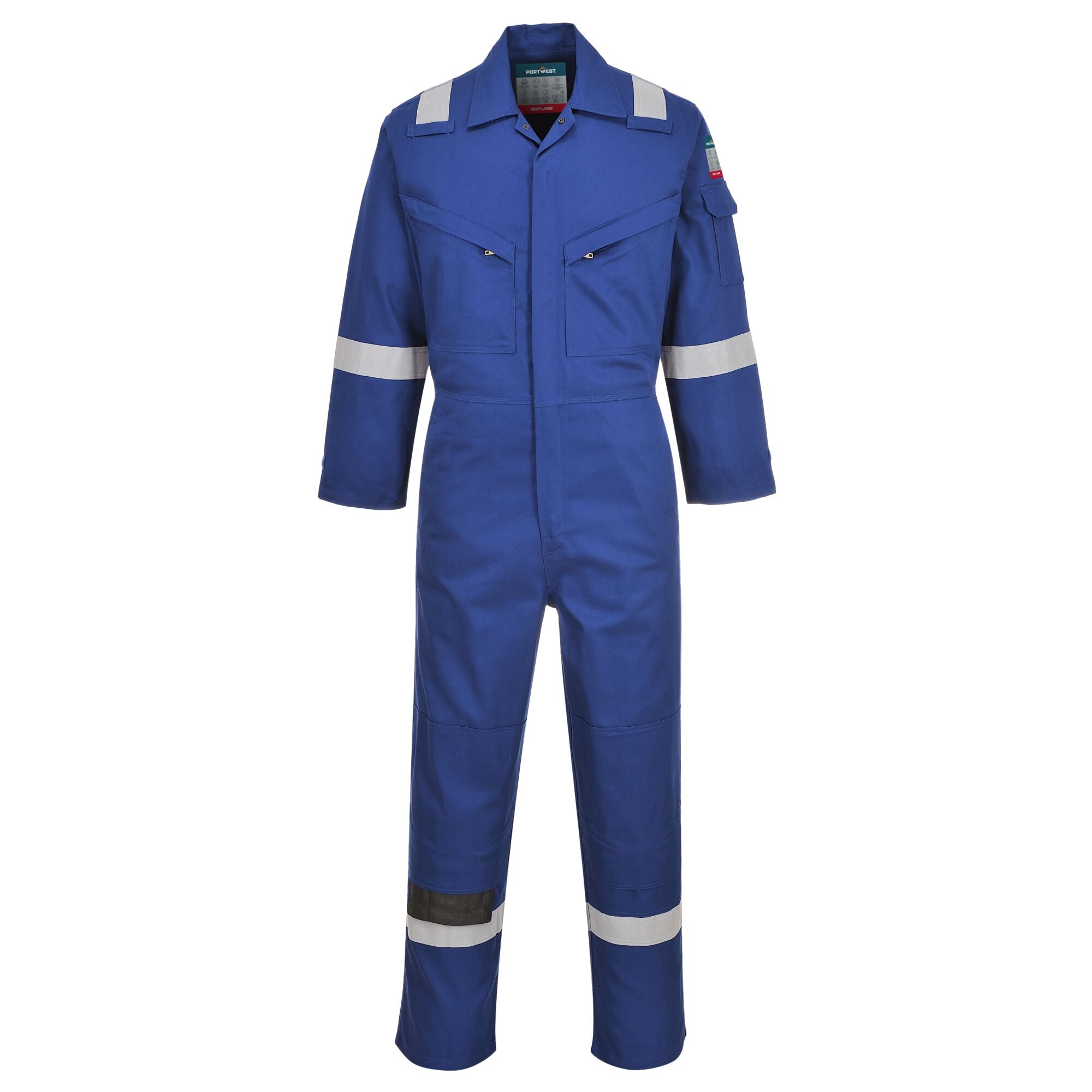 Bizflame Work FR Coverall - Royal Blue