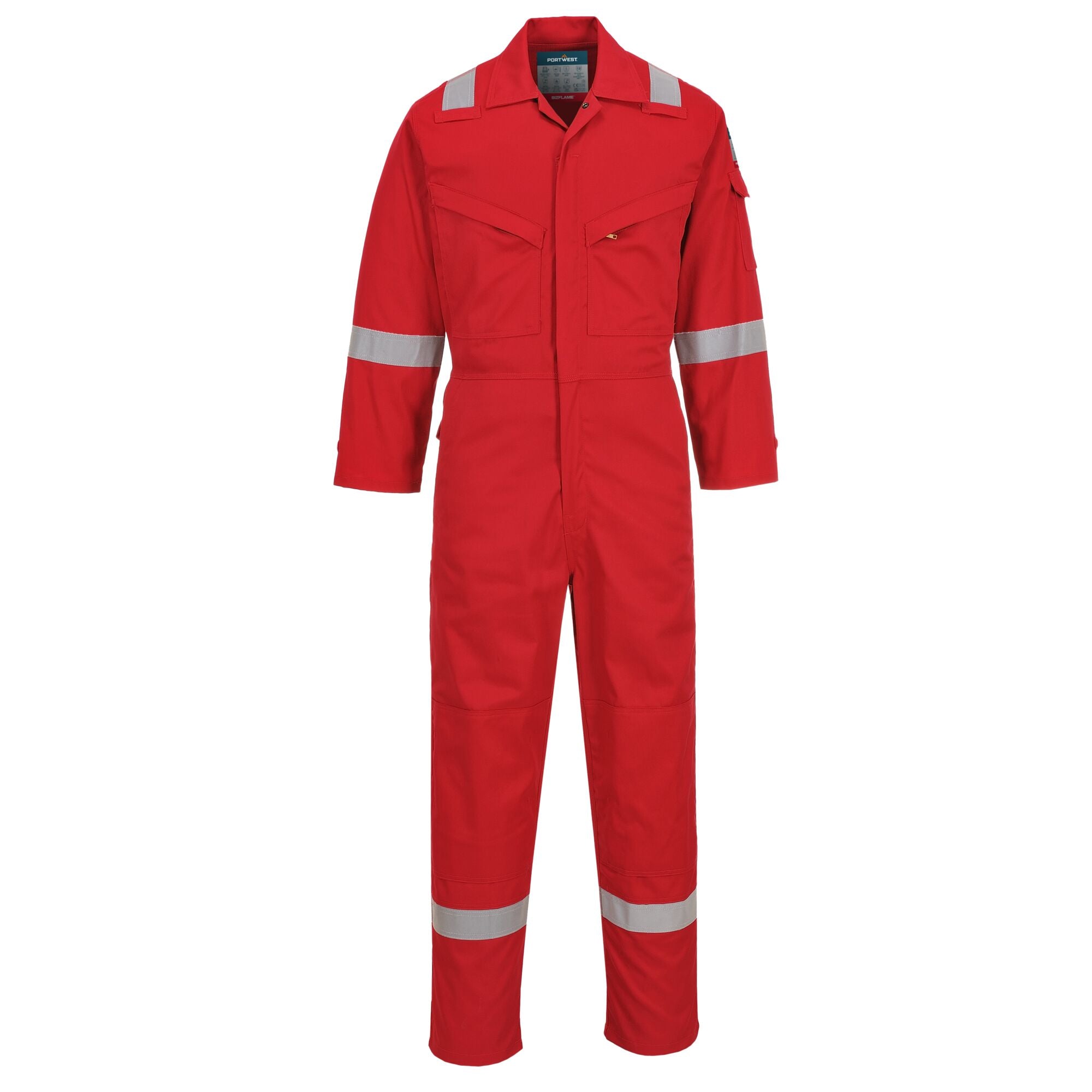 Bizflame Work FR Coverall - Red