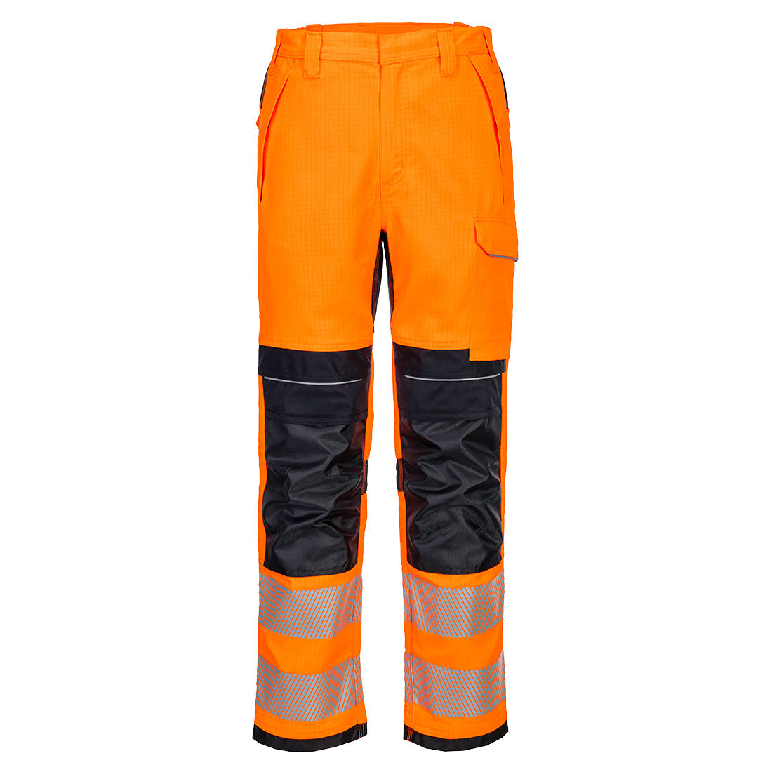 PW3 Modaflame Work HVO Multi-Norm FR Trousers - Orange/Navy