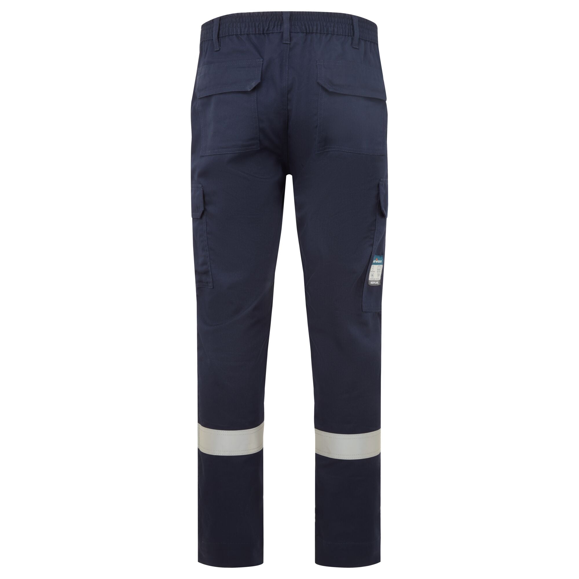 Bizflame 88/12 FR Broek - Marine - achterkant