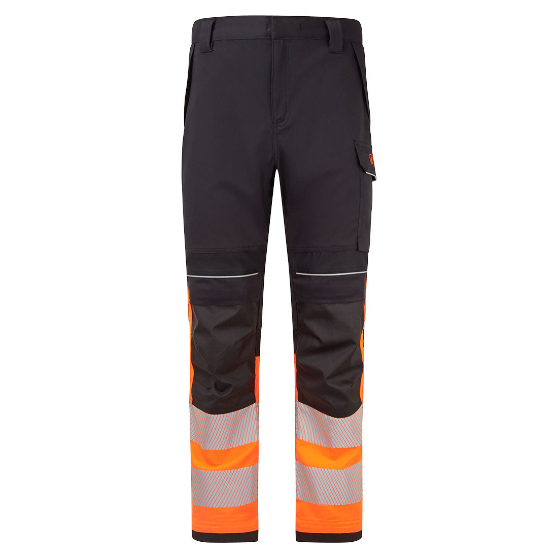 PW3 Modaflame Work HVO Class 1 FR Trousers - Orange/Black