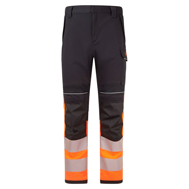 PW3 Modaflame Work HVO Class 1 FR Trousers - Orange/Black