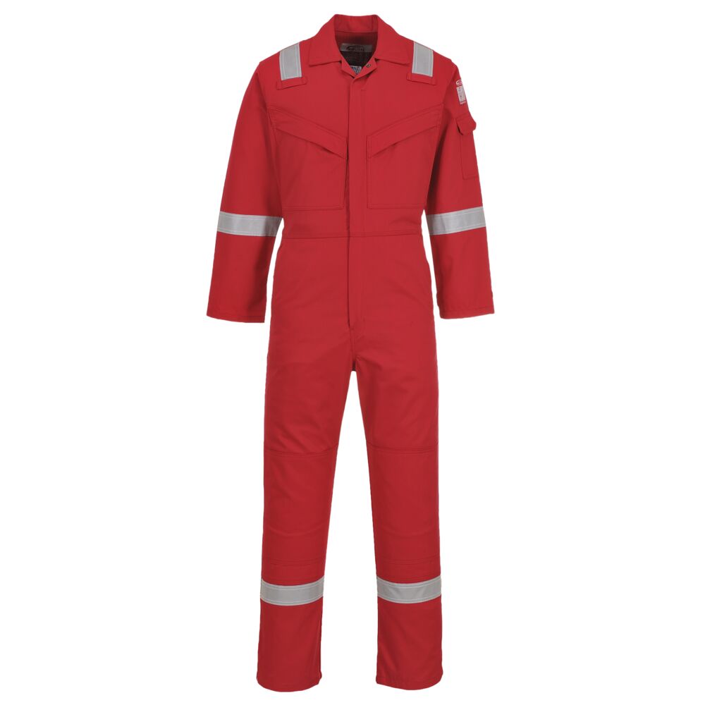 Bizflame Work FR Coverall - Red