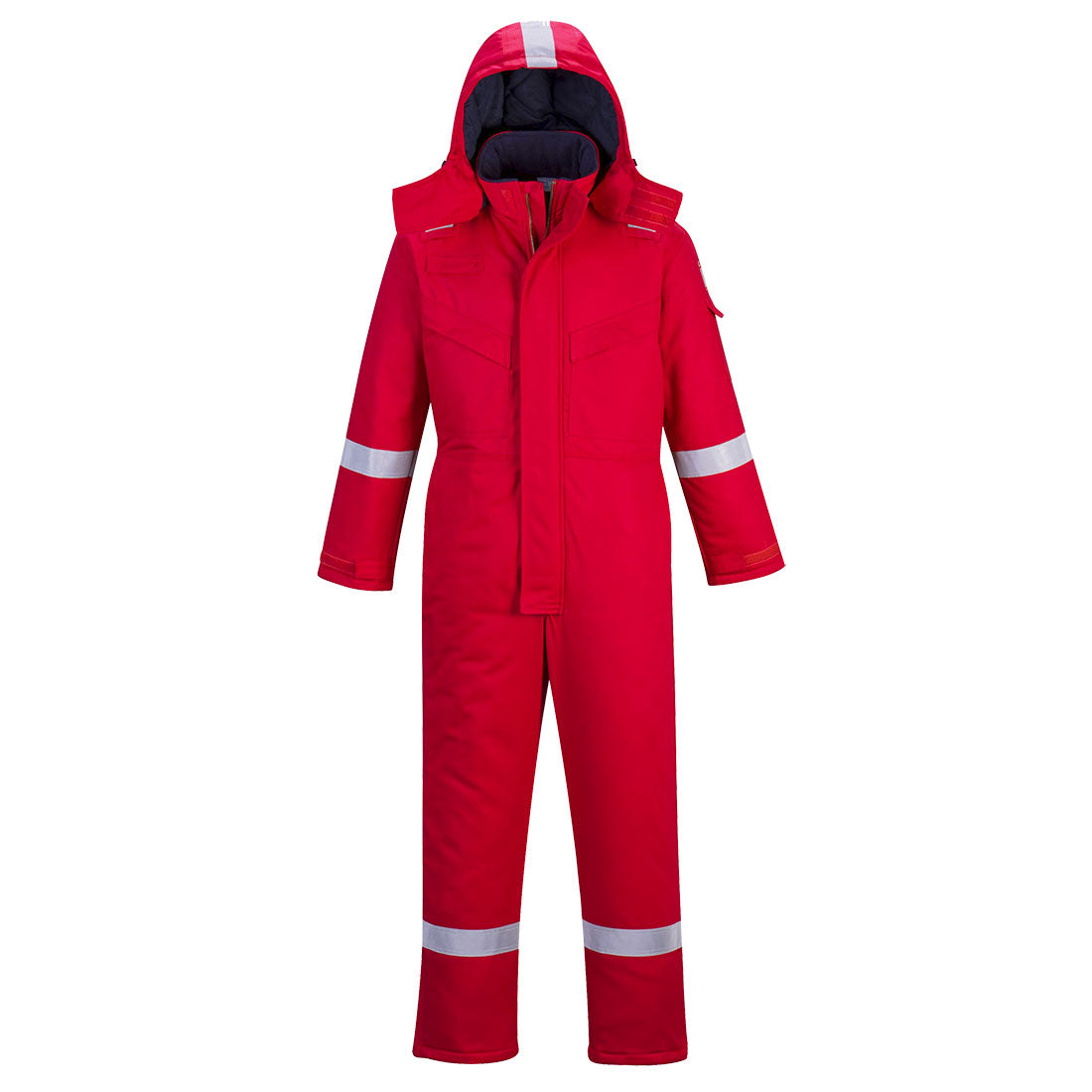 Bizflame Work FR Insulated Coverall - Red