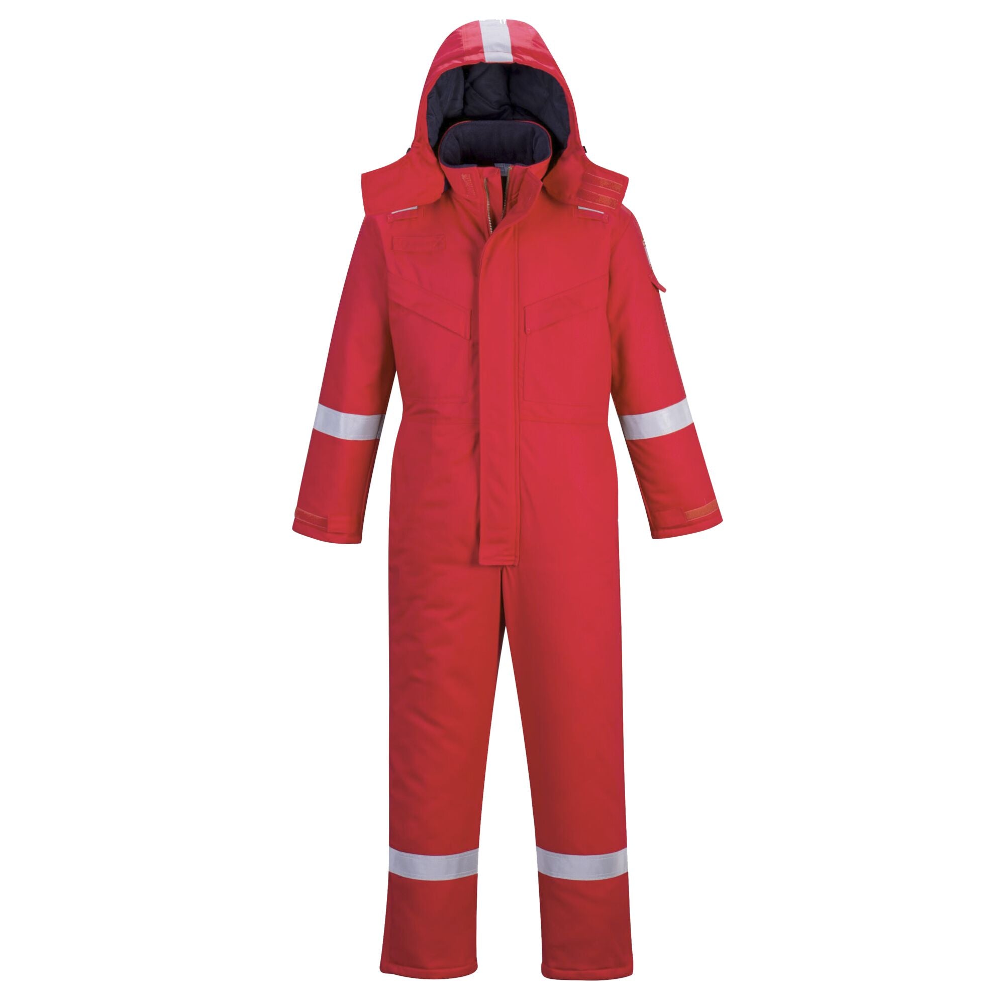 Vlamvertragende Antistatische Winteroverall - Rood
