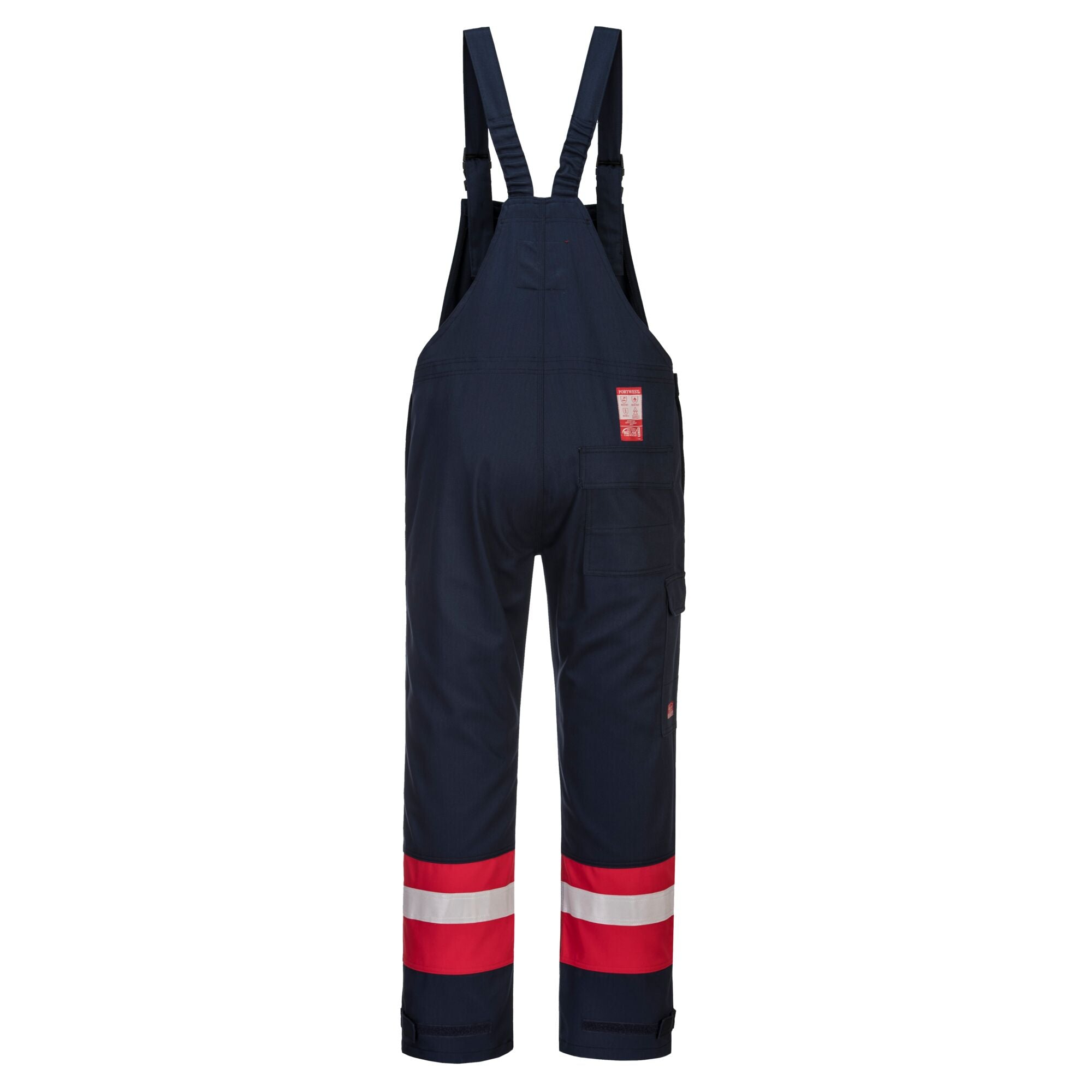 Bizflame Plus Amerikaanse Overall FR57 - Marine - achterkant