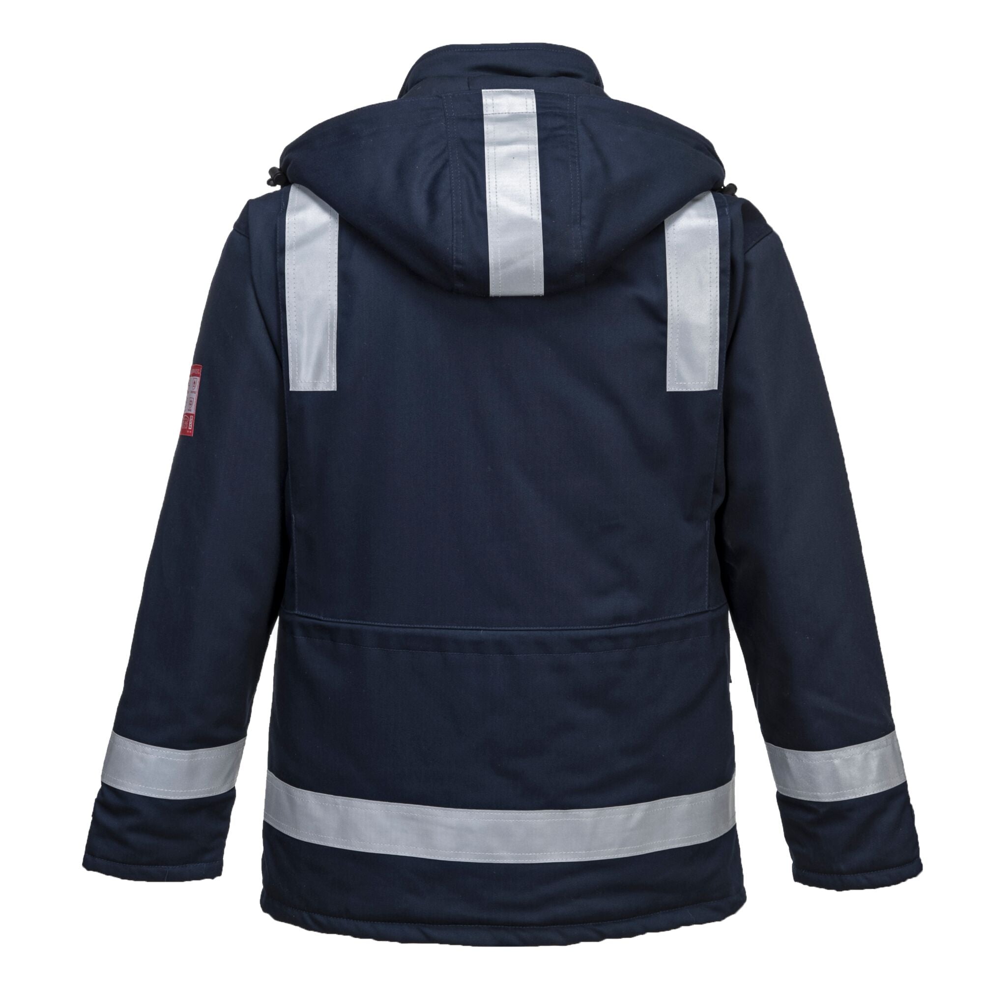 FR Antistatische Winterjas - Marine - opname 3