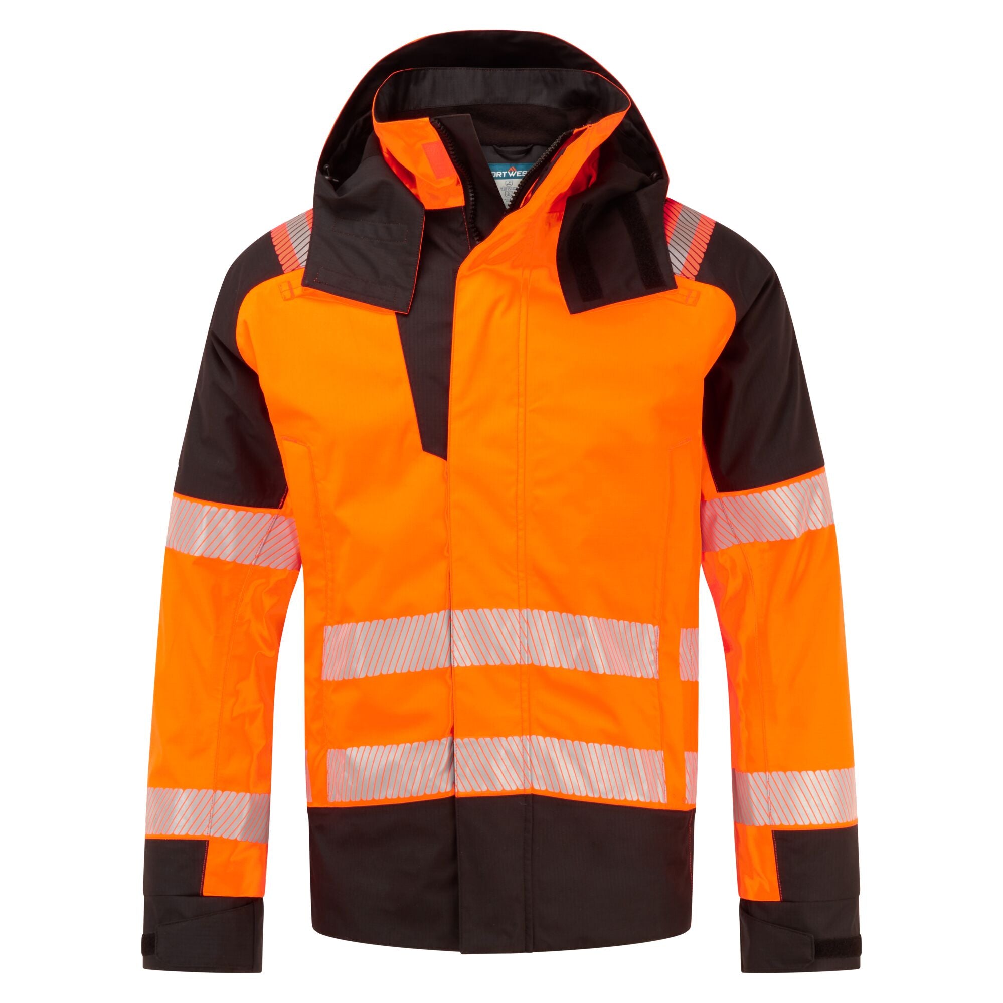 PW3 Modaflame Rain+ Hi-Vis Multi-Norm FR winterjack - Oranje/Zwart
