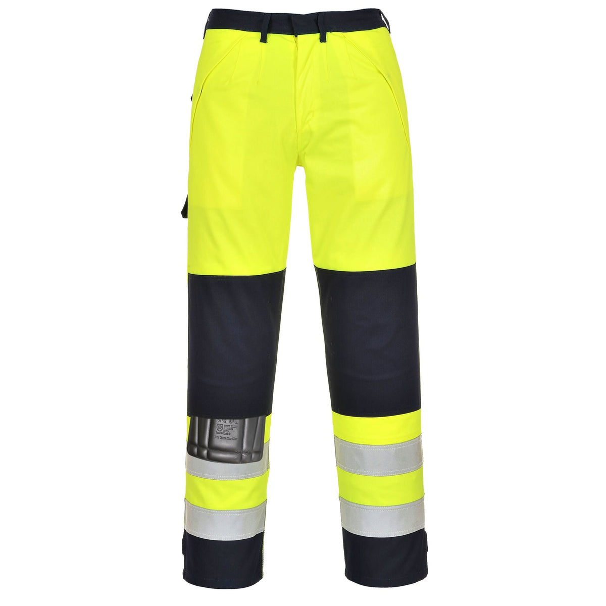 Hi-Vis Multi-Norm Broek - Geel/Marine