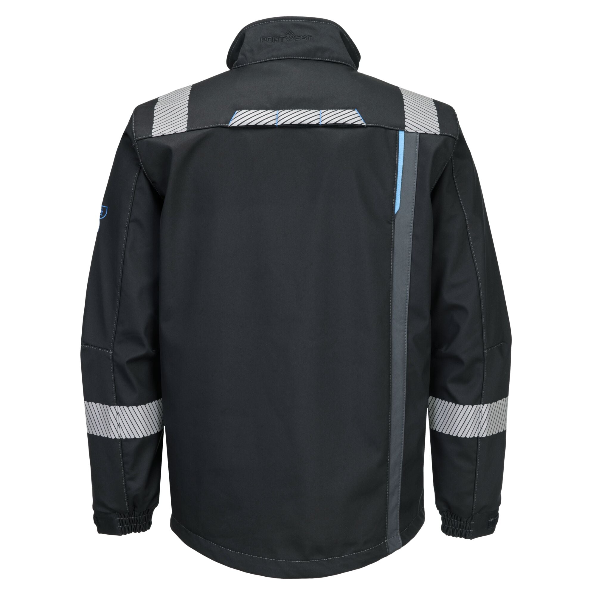 WX3 FR Modaflame Softshell - Zwart - achterkant