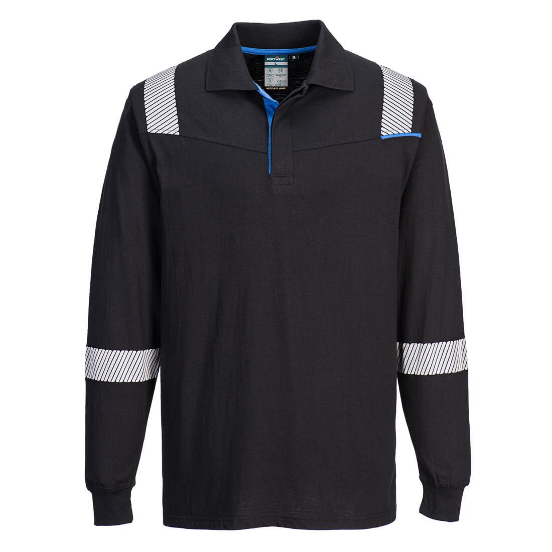 Portwest WX3 Vlamwerende Polo met lange mouwen Poloshirt