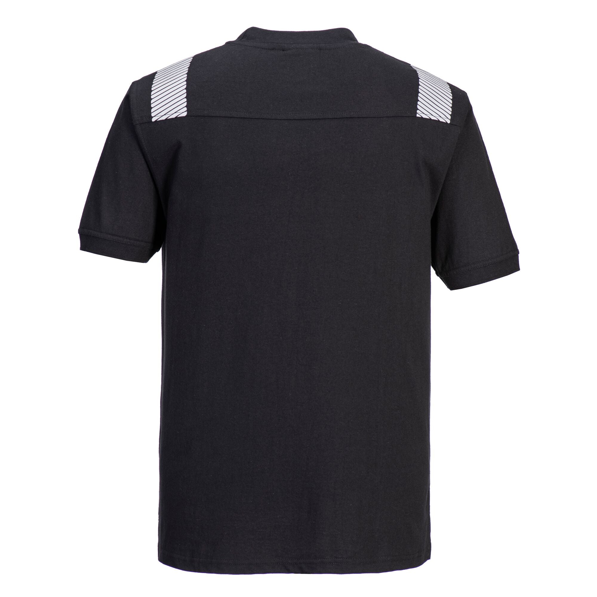 WX3 Vlamvertragend T-Shirt - Zwart - achterkant