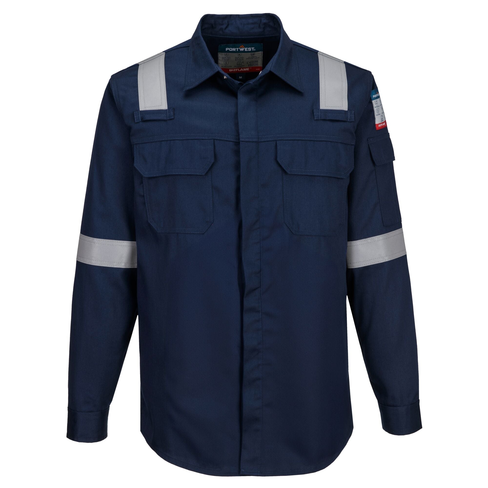 FR lichtgewicht Antistatisch Shirt - Marine