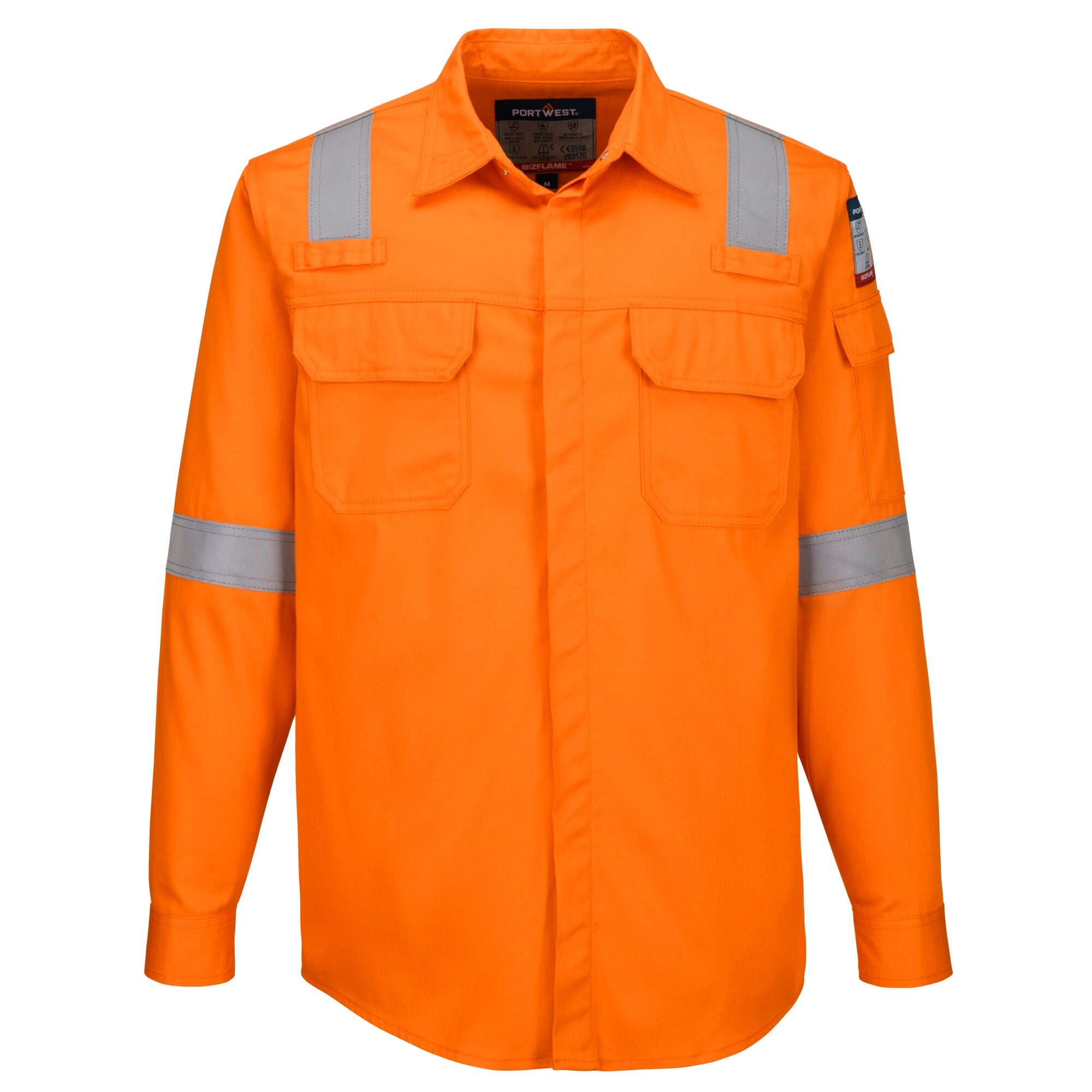 FR lichtgewicht Antistatisch Shirt - Oranje