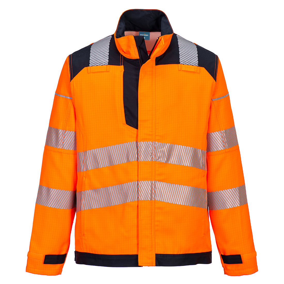 PW3 Modaflame Work HVO Multi-Norm FR Jacket - Orange/Navy