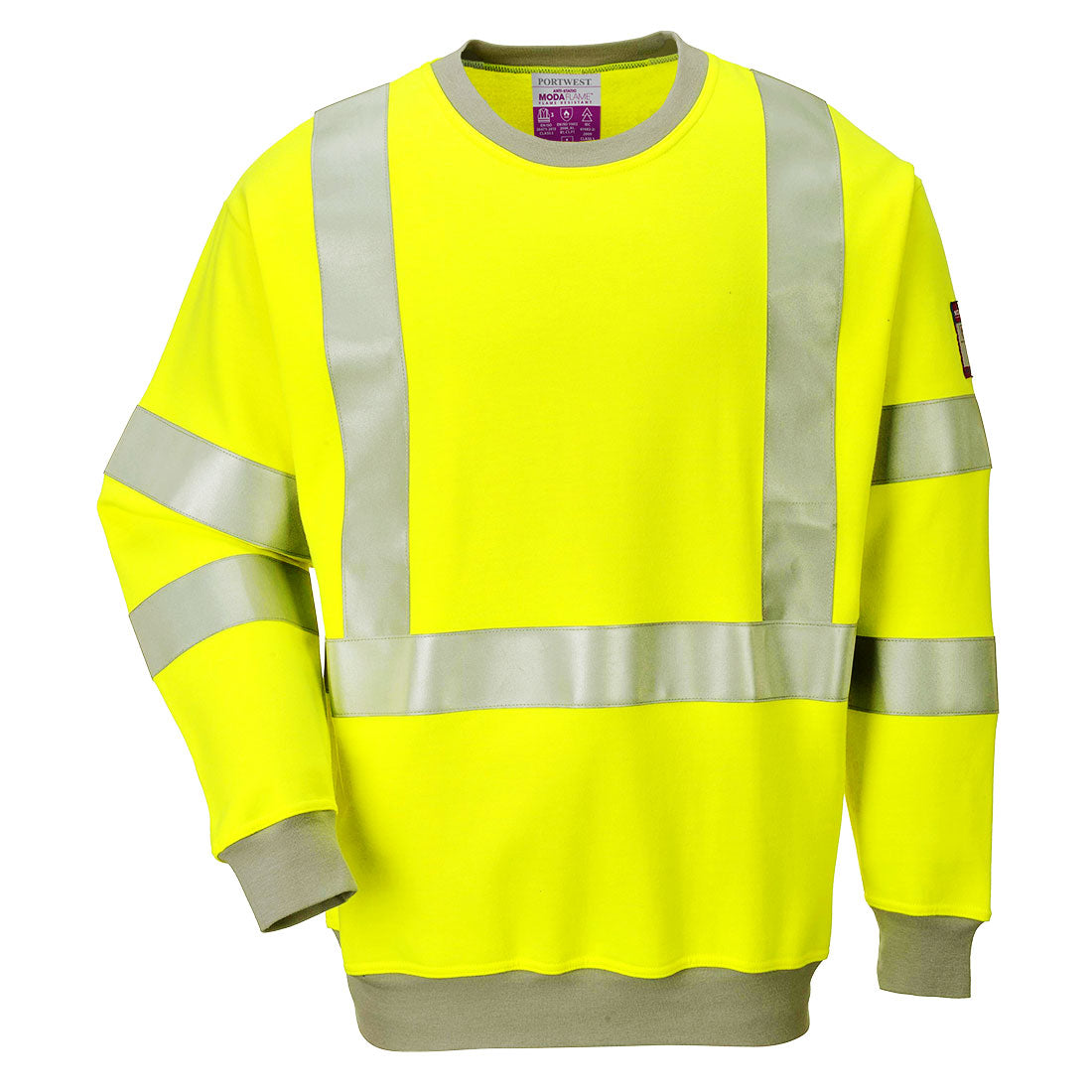 Portwest FR Modaflame Anti-statisch Hi-Vis Sweatshirt