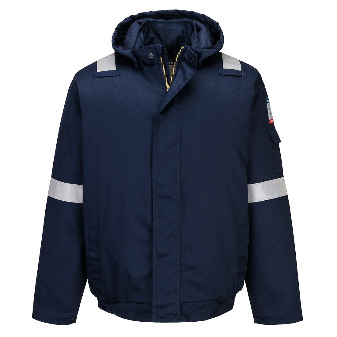 Bizflame Work+ FR Insulated Bomber Jacket - Navy
