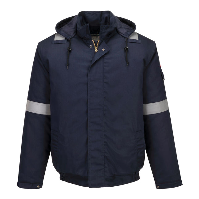 Bizflame Work+ FR geïsoleerd bomberjack - Marine