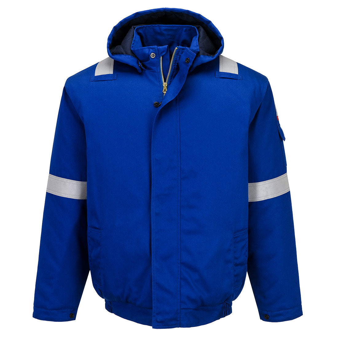 Bizflame Work+ FR Insulated Bomber Jacket - Royal Blue