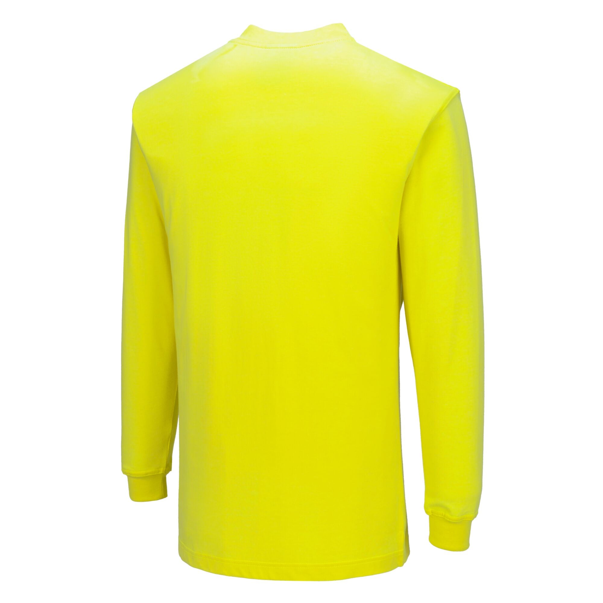 Modaflame gebreid FR T-shirt met lange mouwen - Geel - opname 3