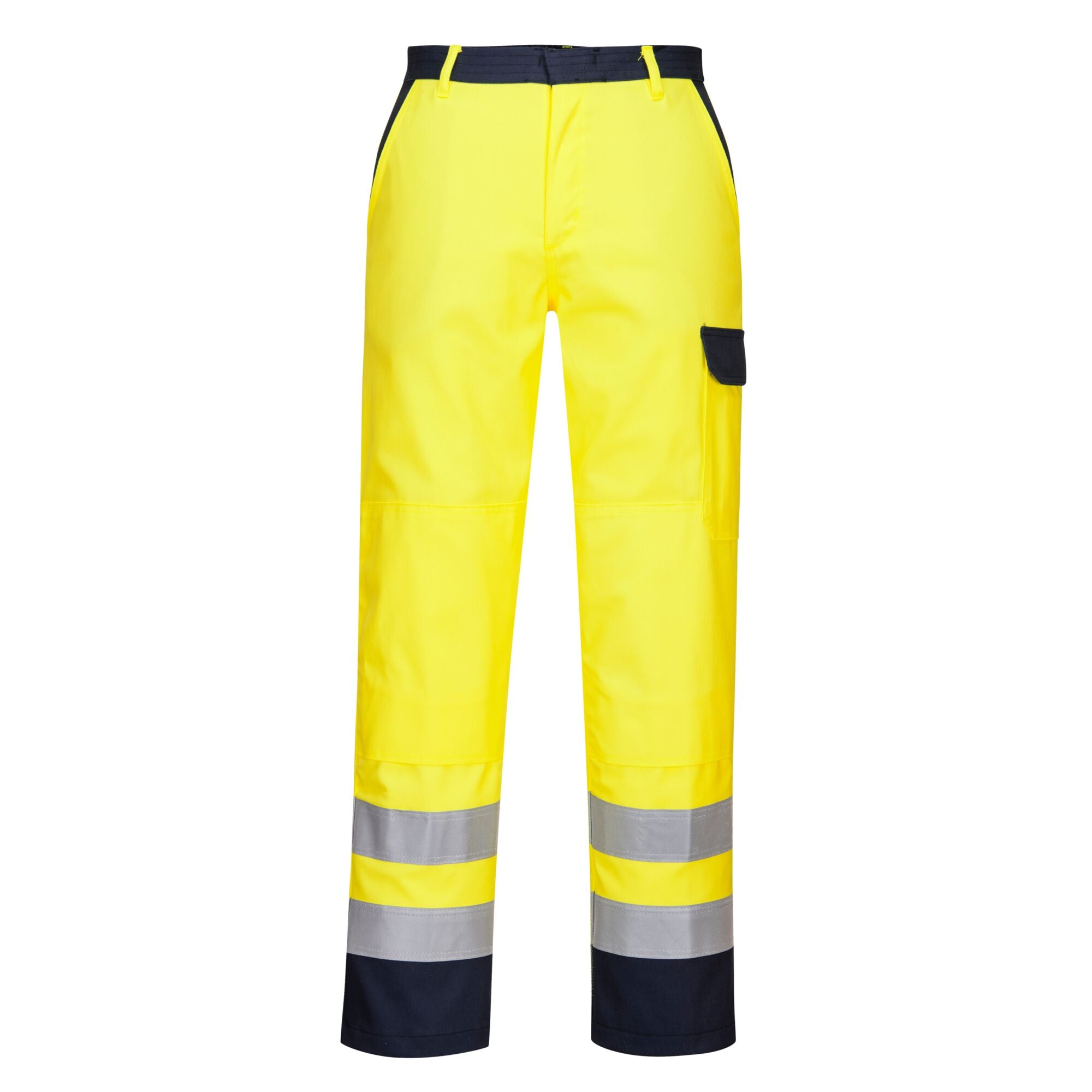 Bizflame Work Hi-Vis Broek - Geel
