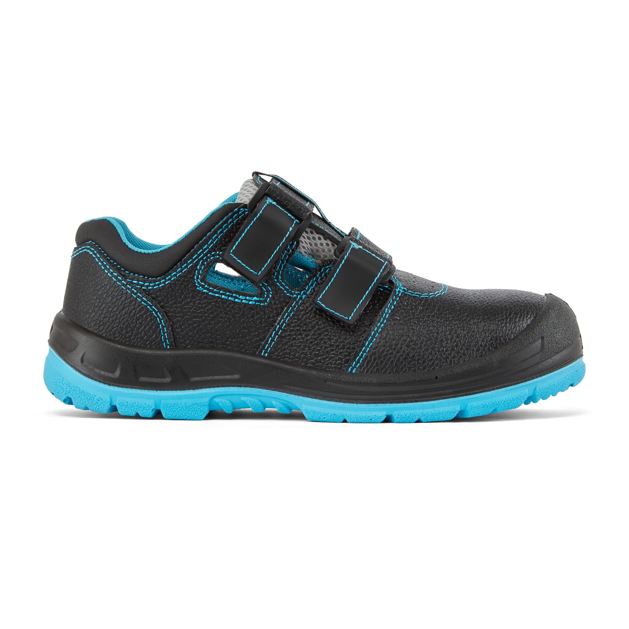Composiet Sandaal S1P SR FO - Zwart/Blauw - opname 2
