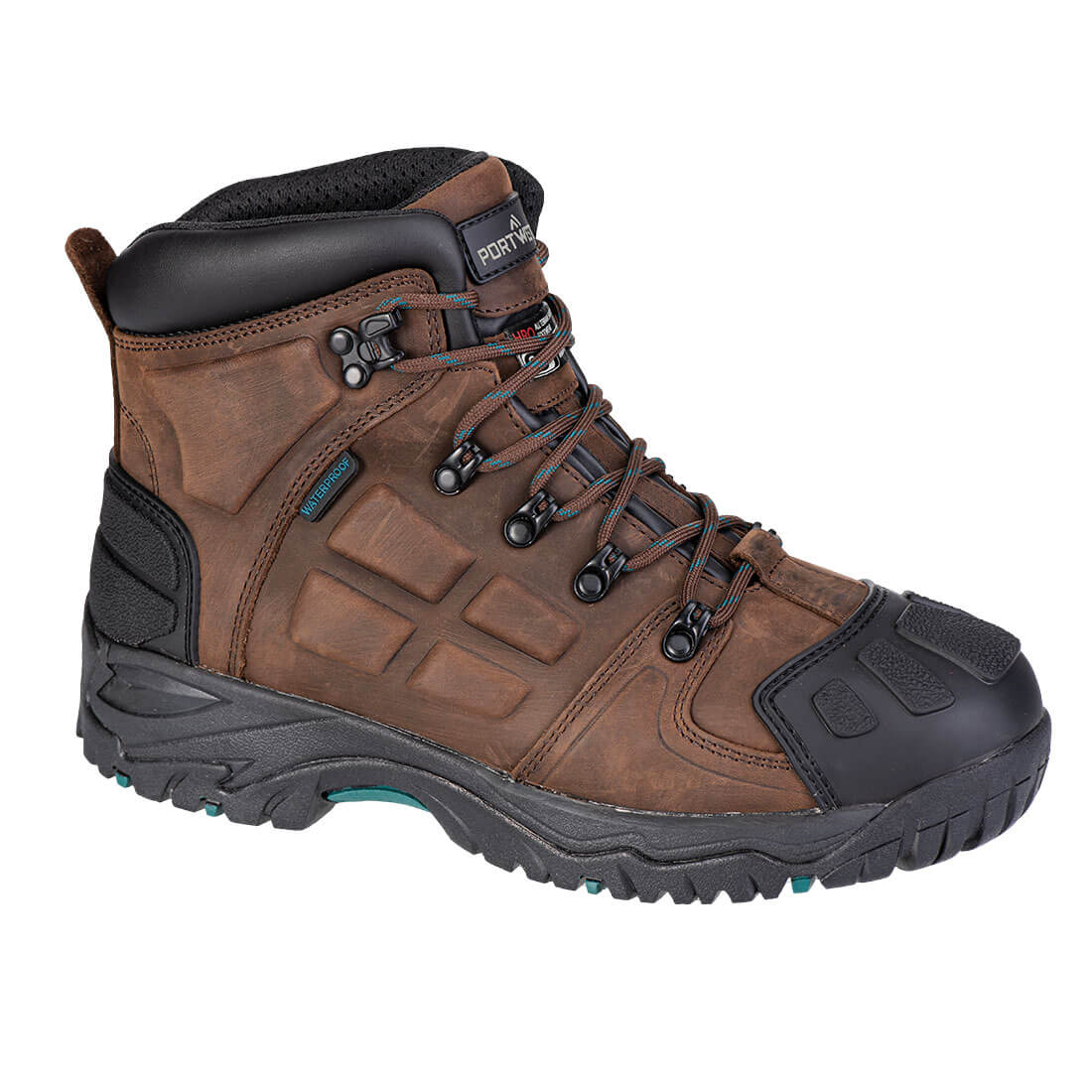 Steel Leather Ankle Boot S7 HRO CI LG SR SC FO - Brown