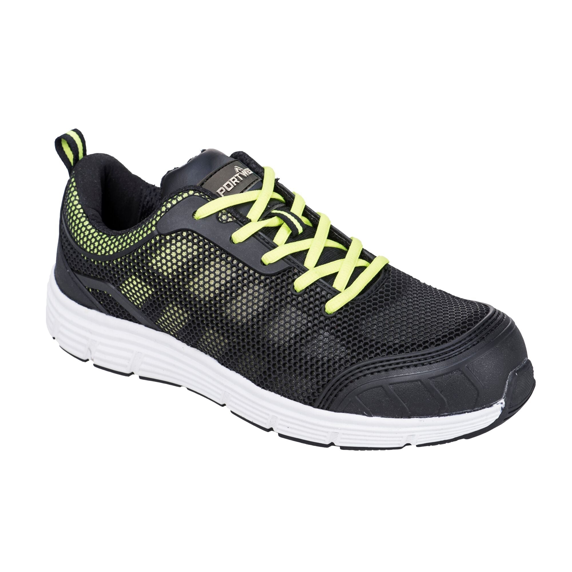 Steelite Tove Trainer S1P FO SR - Zwart/Groen