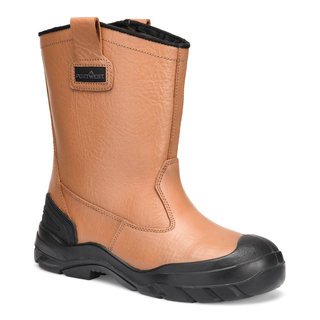 Steel Leather Rigger S3 CI - Tan