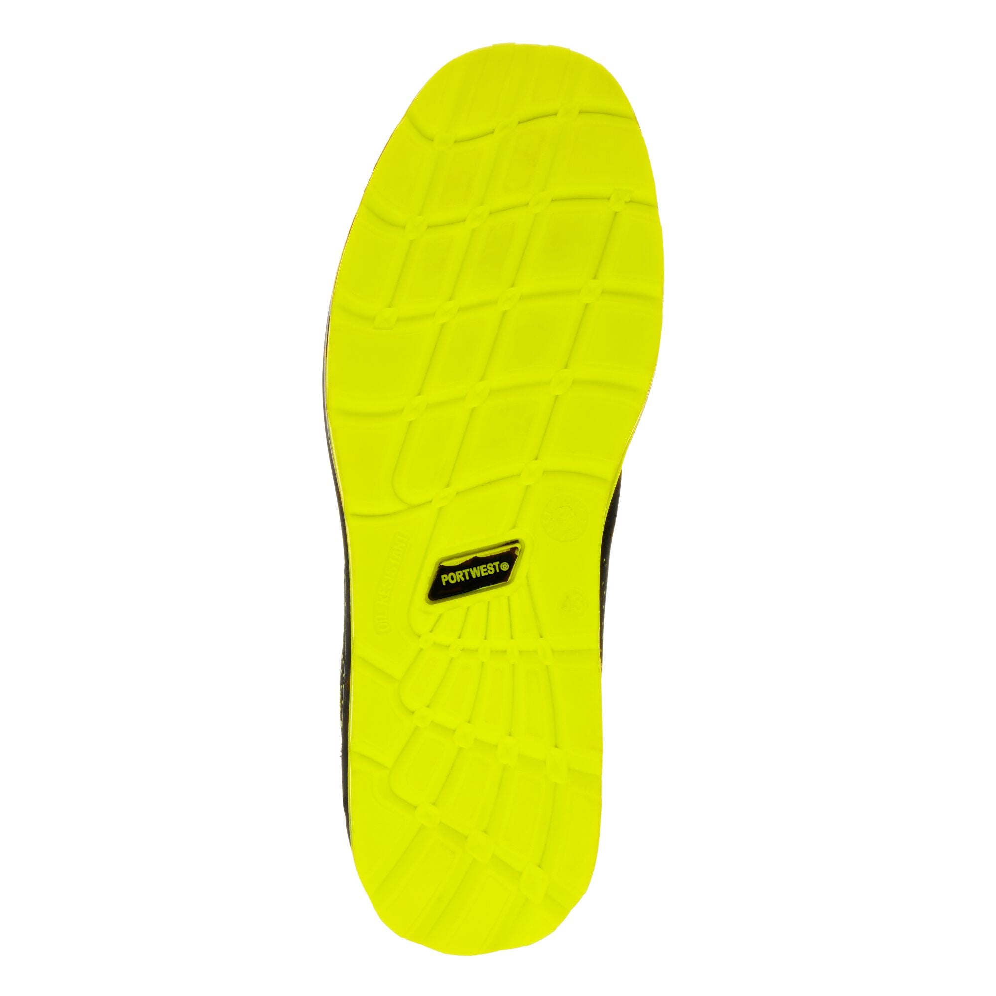 Steel Textiel Sneaker S1P FO SR - Zwart/Groen - opname 2