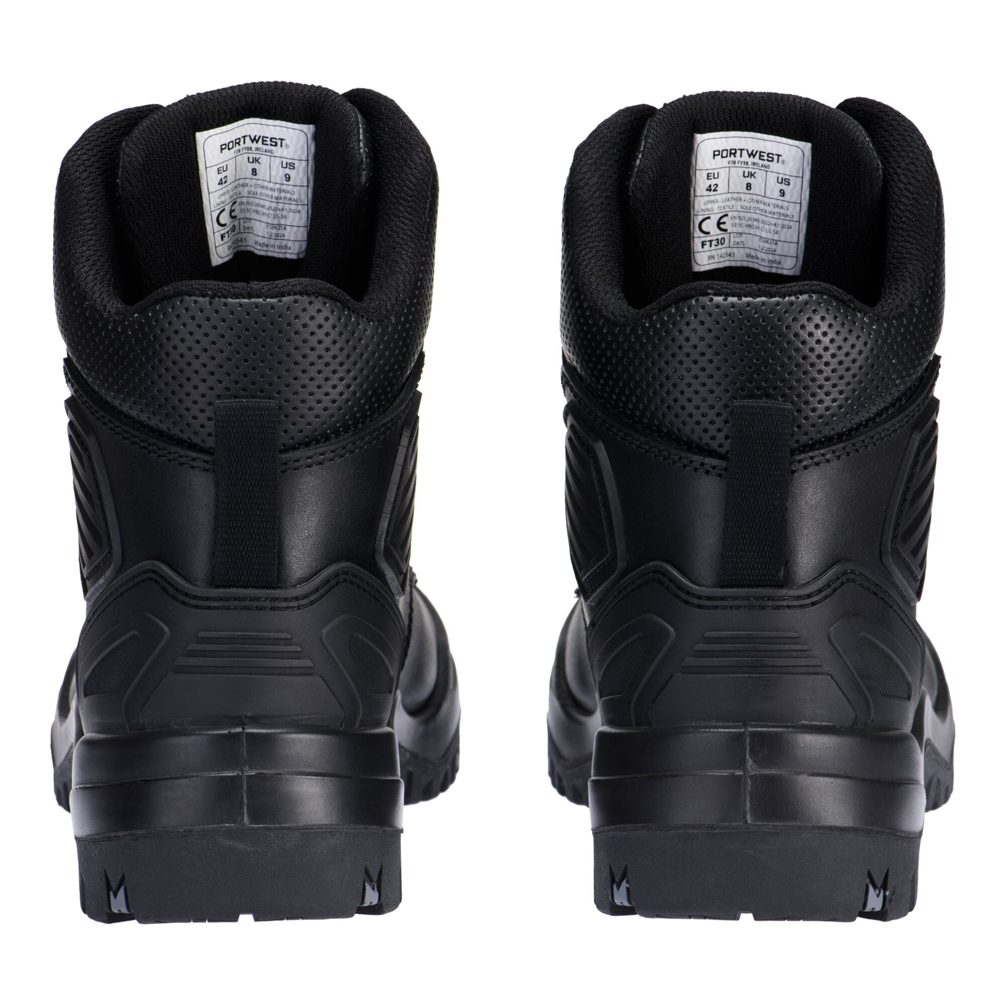 Stalen leren schoen S3 SC HRO HI CI LG SR FT30 - Zwart - opname 2