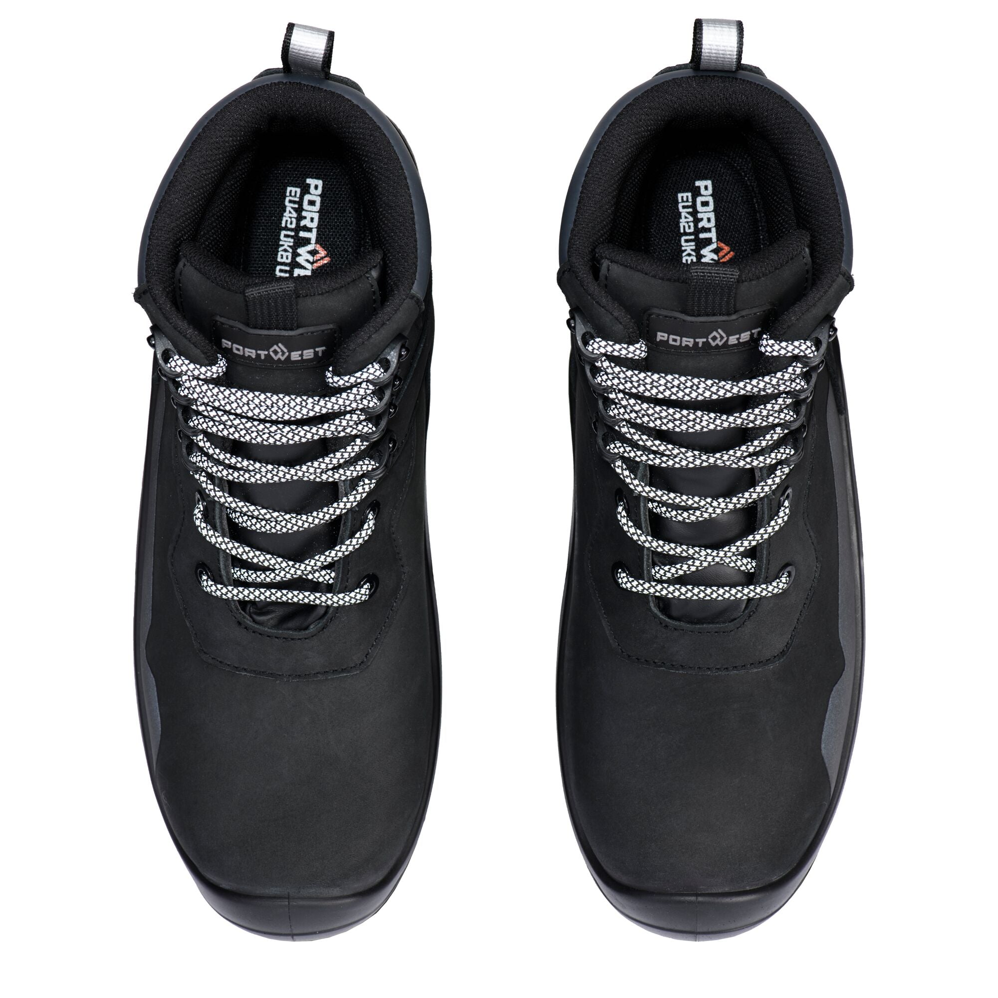 Composiet nubuck enkellaars S7L LG FO SR SC - Zwart - opname 5