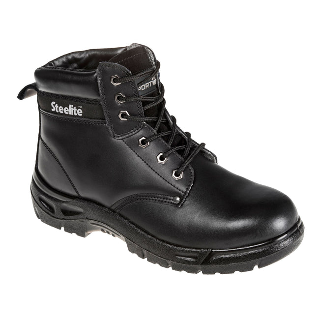 Steelite schoen hoog S3 - Zwart