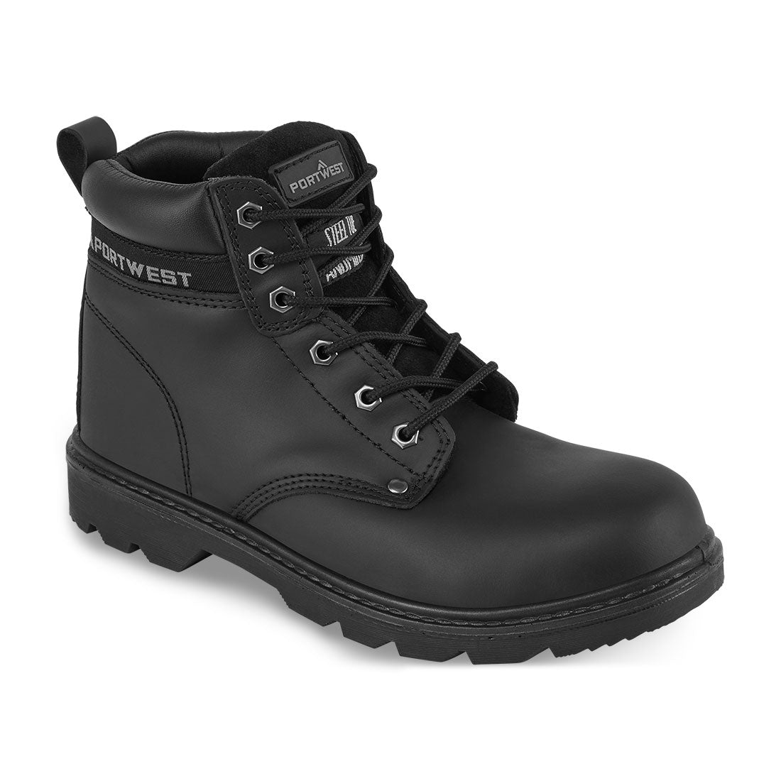 Stahl Leder Knöchelstiefel S3 SR
