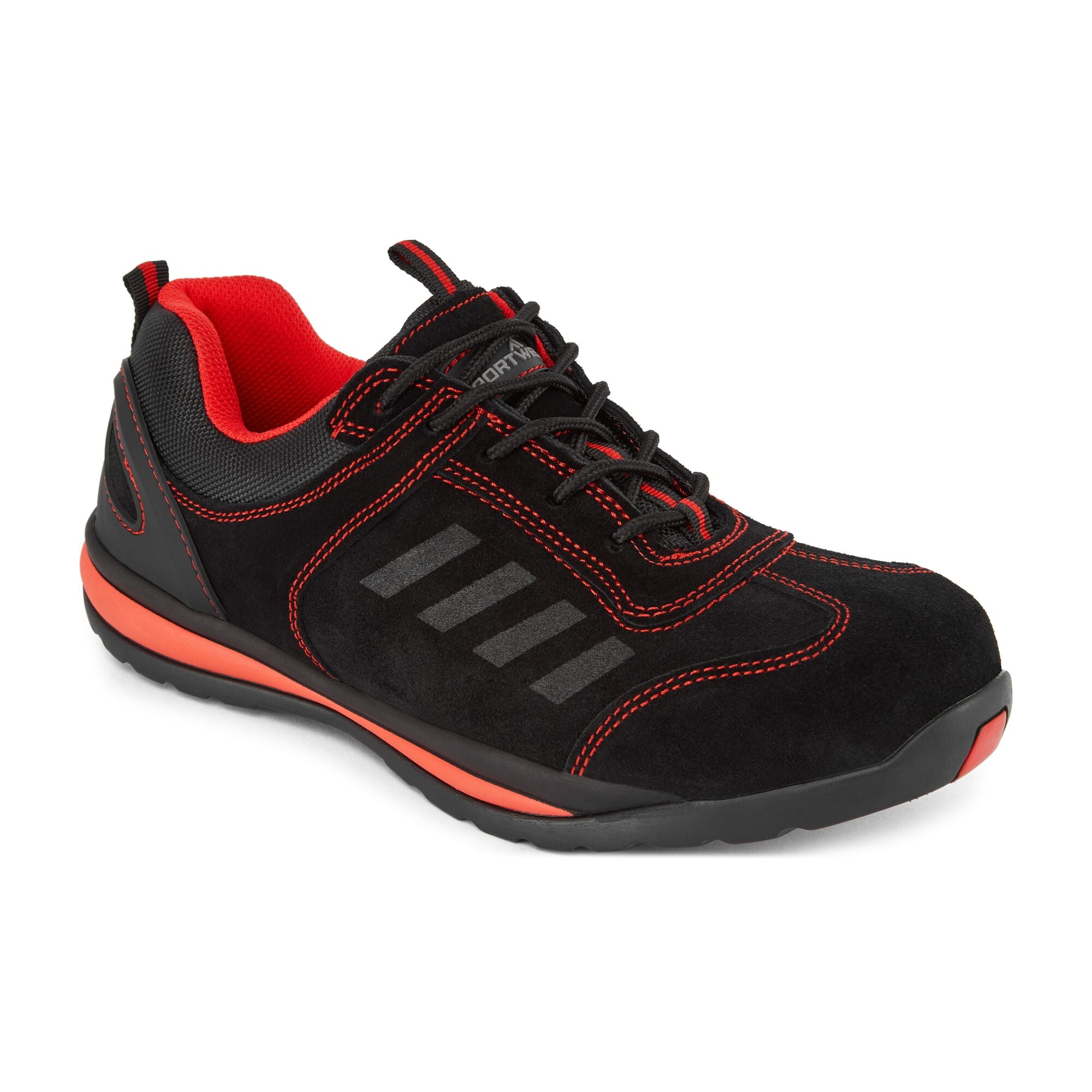 Steelite Lusum Veiligheidssneaker S1P HRO - Rood - opname 2
