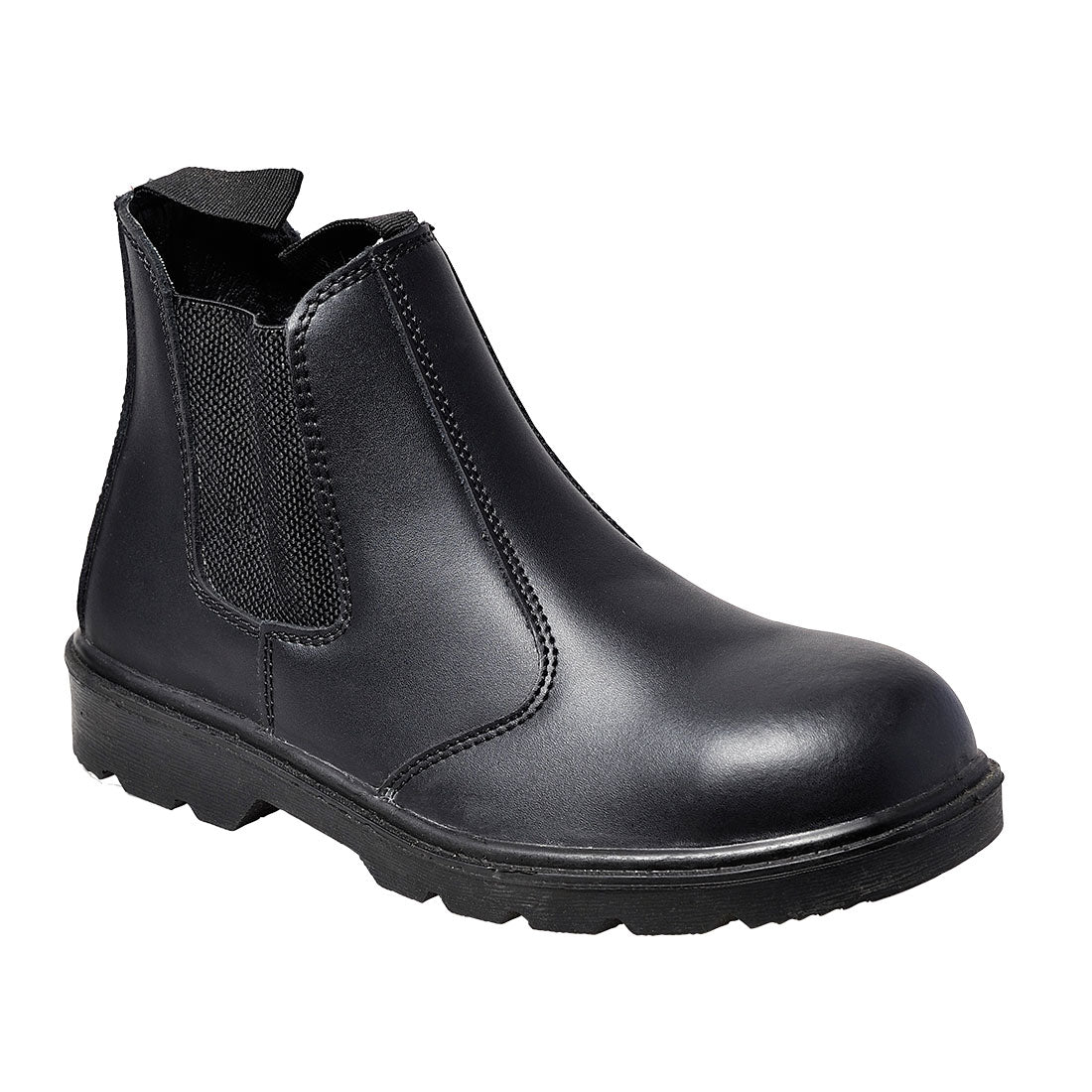 Steel Leather Dealer Boot S1P FO SR - Black