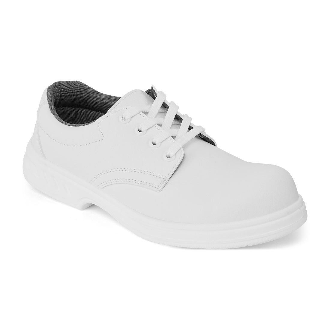 Steel Microfibre Low Shoe S2 FO SR - White