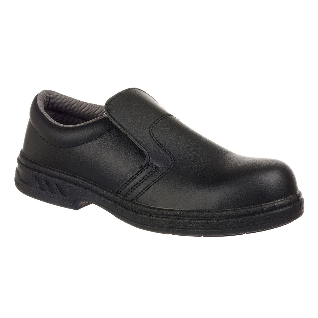 Steel Microfibre Slip on Shoe S2 FO SR - Black