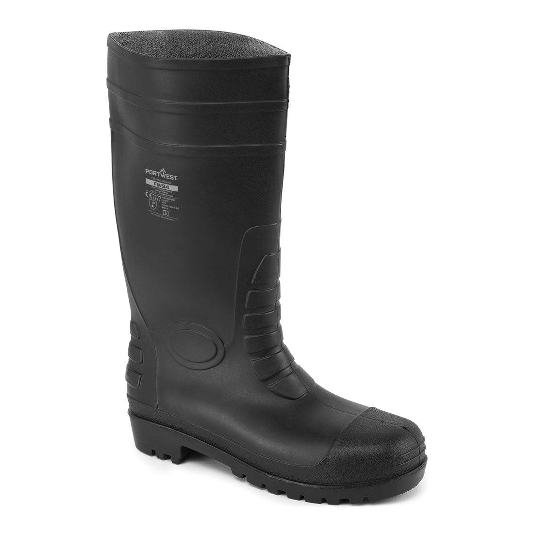 Steel PVC Classic Wellington S4 FO - Black