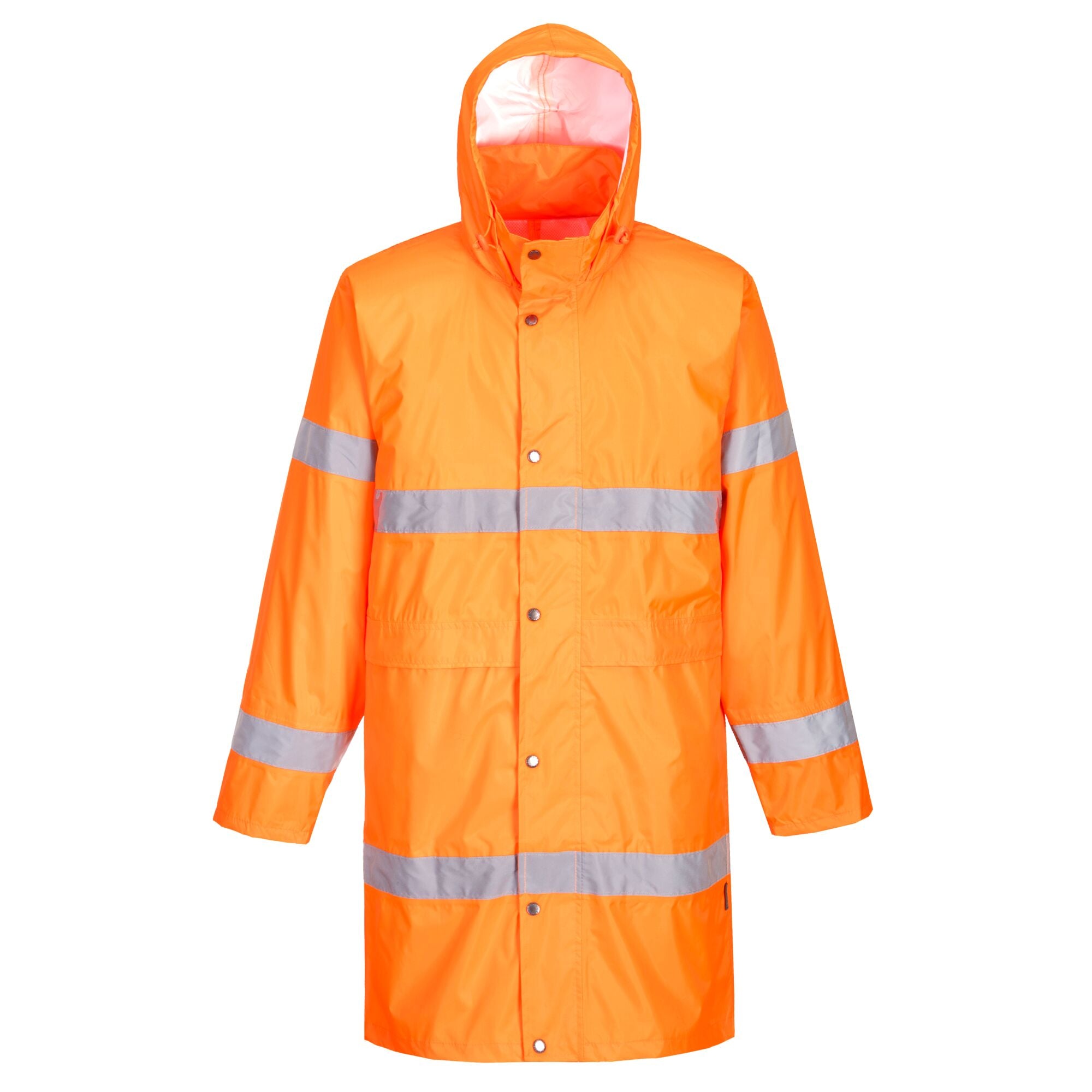 Hi-Vis Regenjas 100cm - Oranje