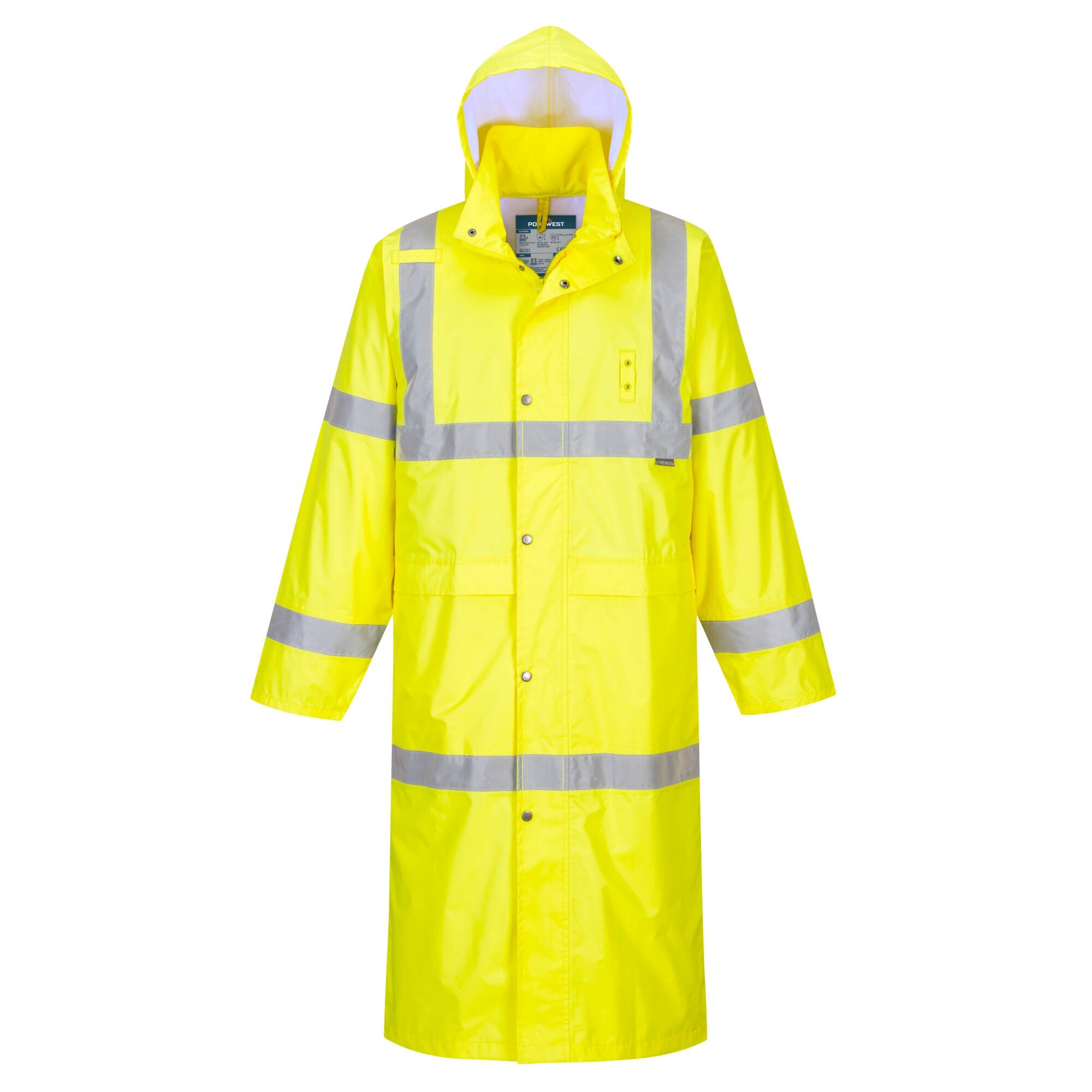 Hi-Vis jas 122cm - Geel