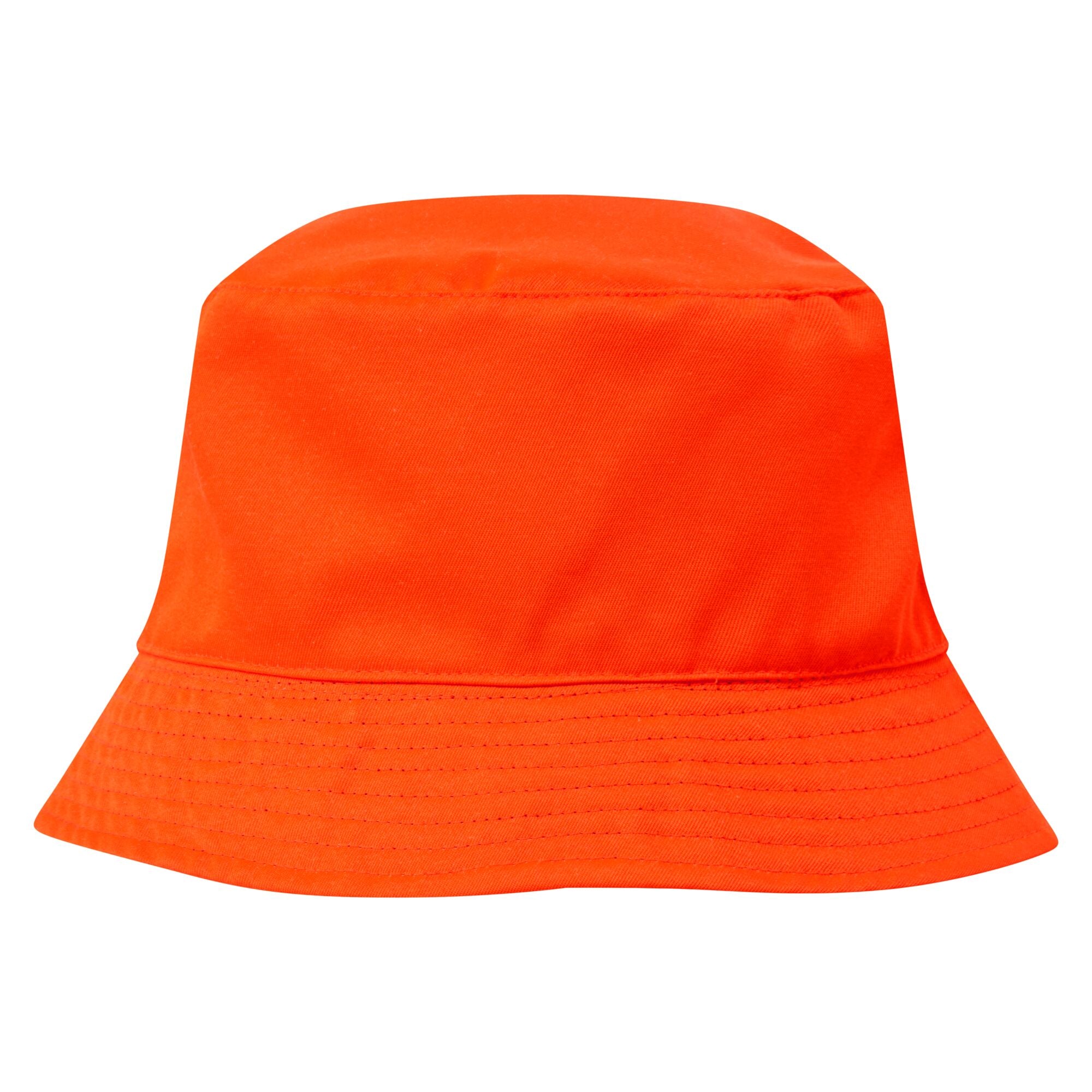Omkeerbare Emmerhoed - Marine/Oranje - achterkant