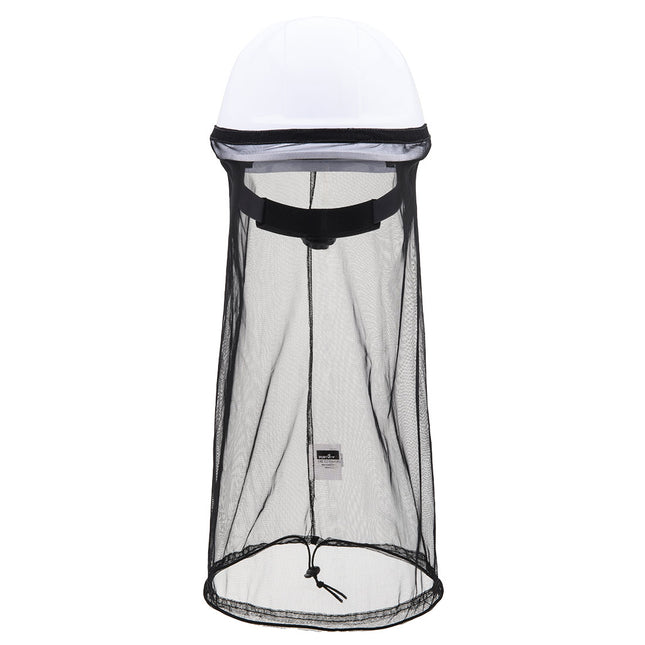 Verpakbaar Helm Insectennet - Black