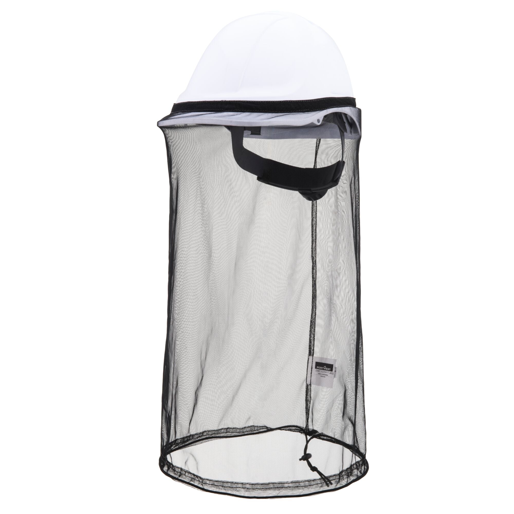 Verpakbaar Helm Insectennet - Zwart - opname 2