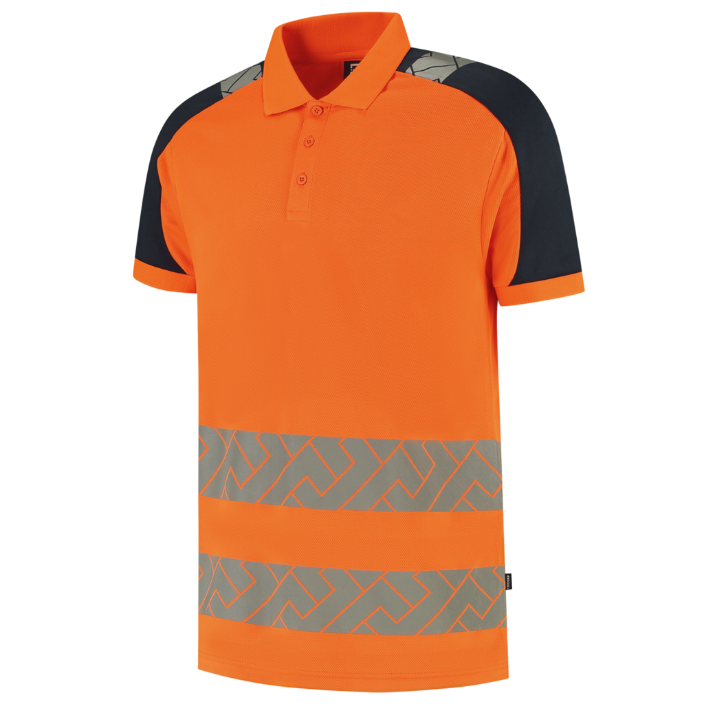 Poloshirt High Vis Redefined - FluororangeInk 1