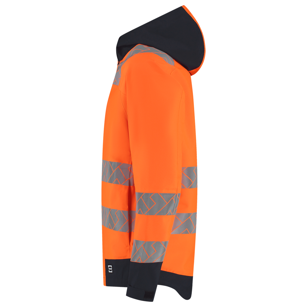 Regenjas Techshell High Vis Redefined - FluororangeInk 4