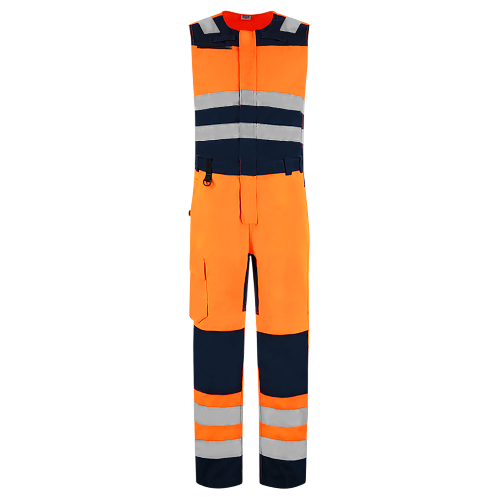 Bodybroek High Vis Bicolor - FluororangeInk 2