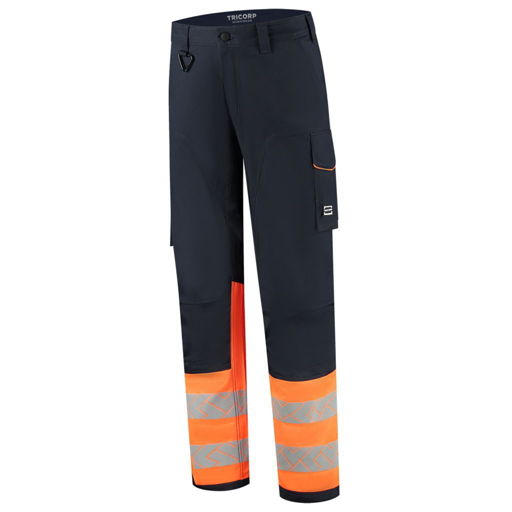 Werkbroek 2-Way Stretch High Vis Redefined - Ink Fluor Orange 1